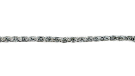 Metallic Silver Cord 1 Yard