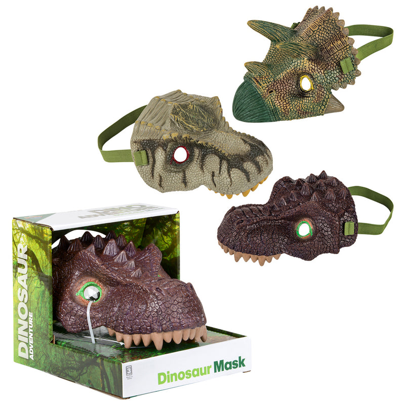 Dino Mask Plastic Mask (1 PC)