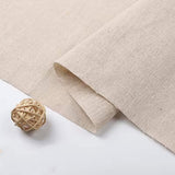 150x50cm/150x500cm Cotton Linen Fabric Greige For Embroidery Practice Fabric Decoration Cloth Handmade DIY Sewing TJ20577