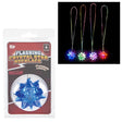 Flashing Crystal Star Ball Necklace (1 DZ)