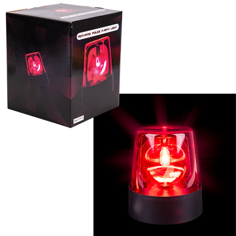 Red Police Beacon Light 7"