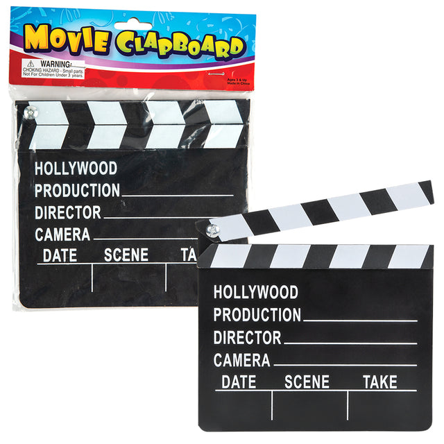 Movie Clap Board 7" x 8" (1 DZ)