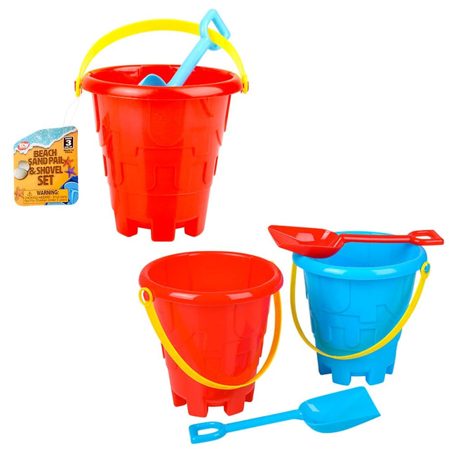 Beach Sand Pail And Shovel Set (1 DZ)