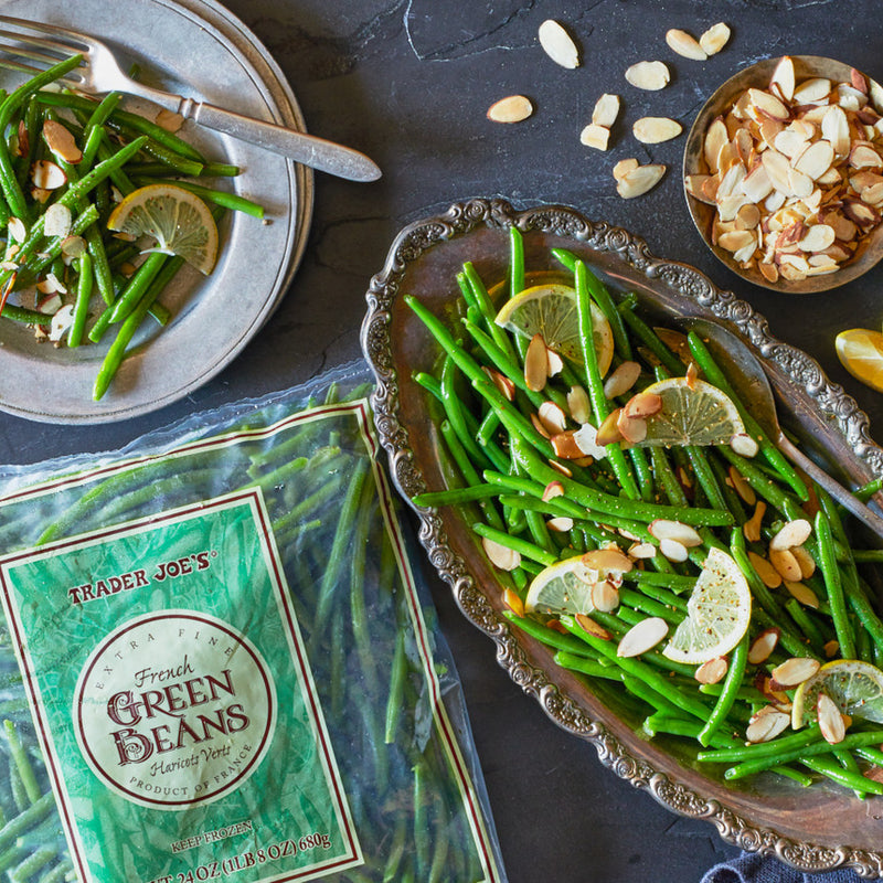 Extra Fine French Green Beans Frozen Fresh Vegetables 24 Oz
