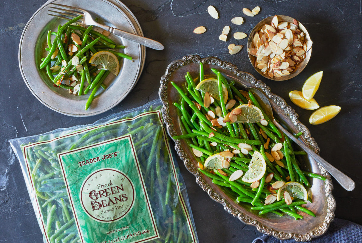 Extra Fine French Green Beans Frozen Fresh Vegetables 24 Oz