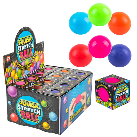 Squish Stretch Yummy Ball 2.5" (1 DSP)