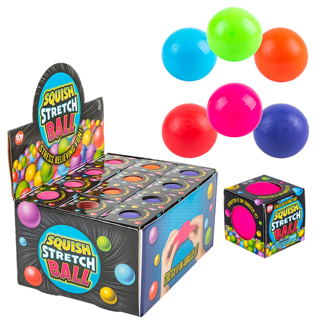 Squish Stretch Yummy Ball 2.5" (1 DSP)