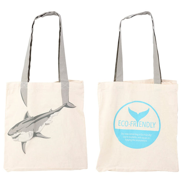 Shark Tail Canvas Bag 16"