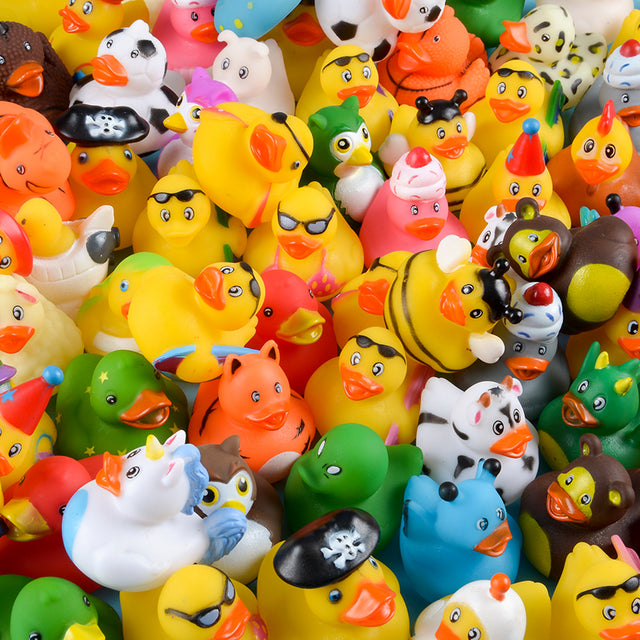 Rubber Ducky Assortment (100 Pc Bag)