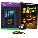 60 Inches Hanging Happy Halloween Digital Jack-o-Lantern Decoration