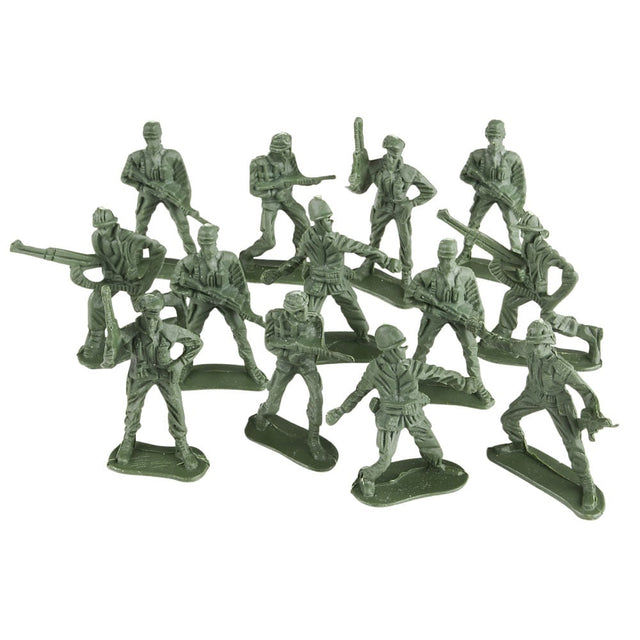 Soldiers Mini Green Figures (144 Pc Bag)