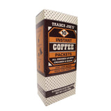 Trader Joes Instant Coffee Packets 3 boxes of 10 packet each