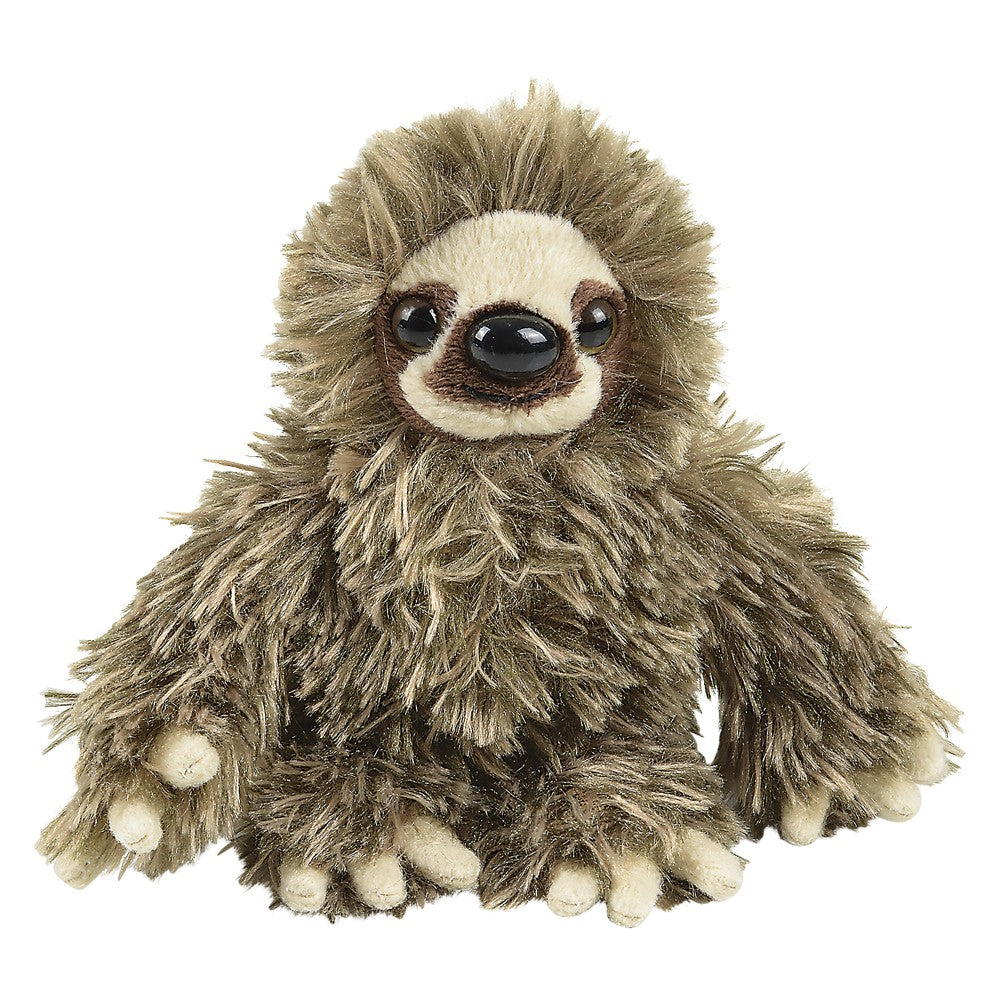 Plush Sloth Brown 6"
