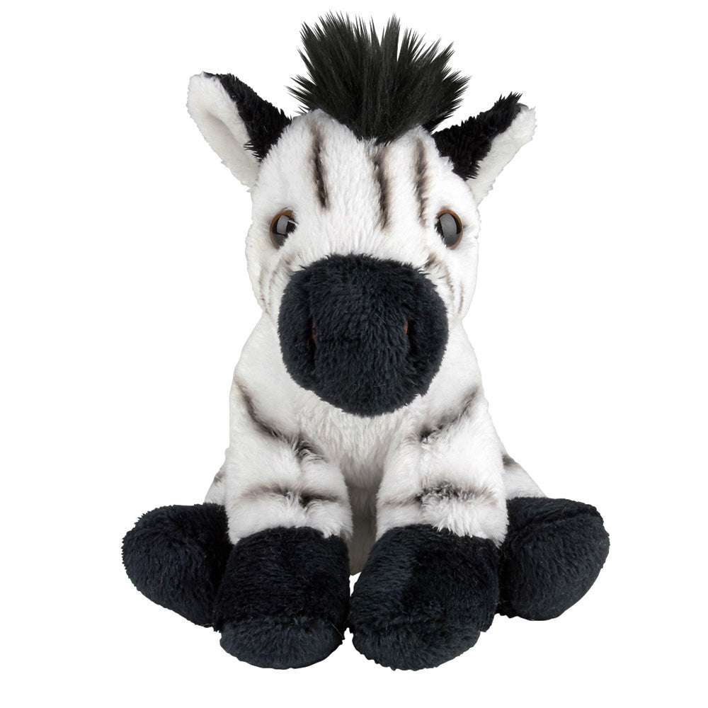 Plush Zebra Small World Zebra (1 PC)