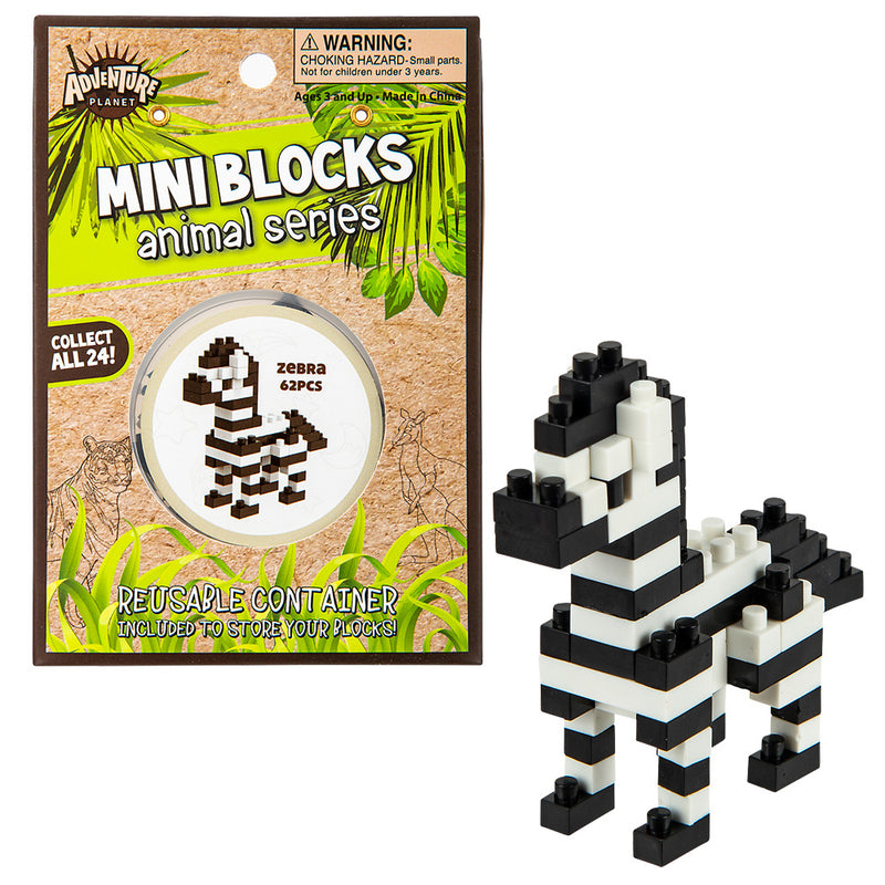 Mini Blocks Zebra (1 PC)