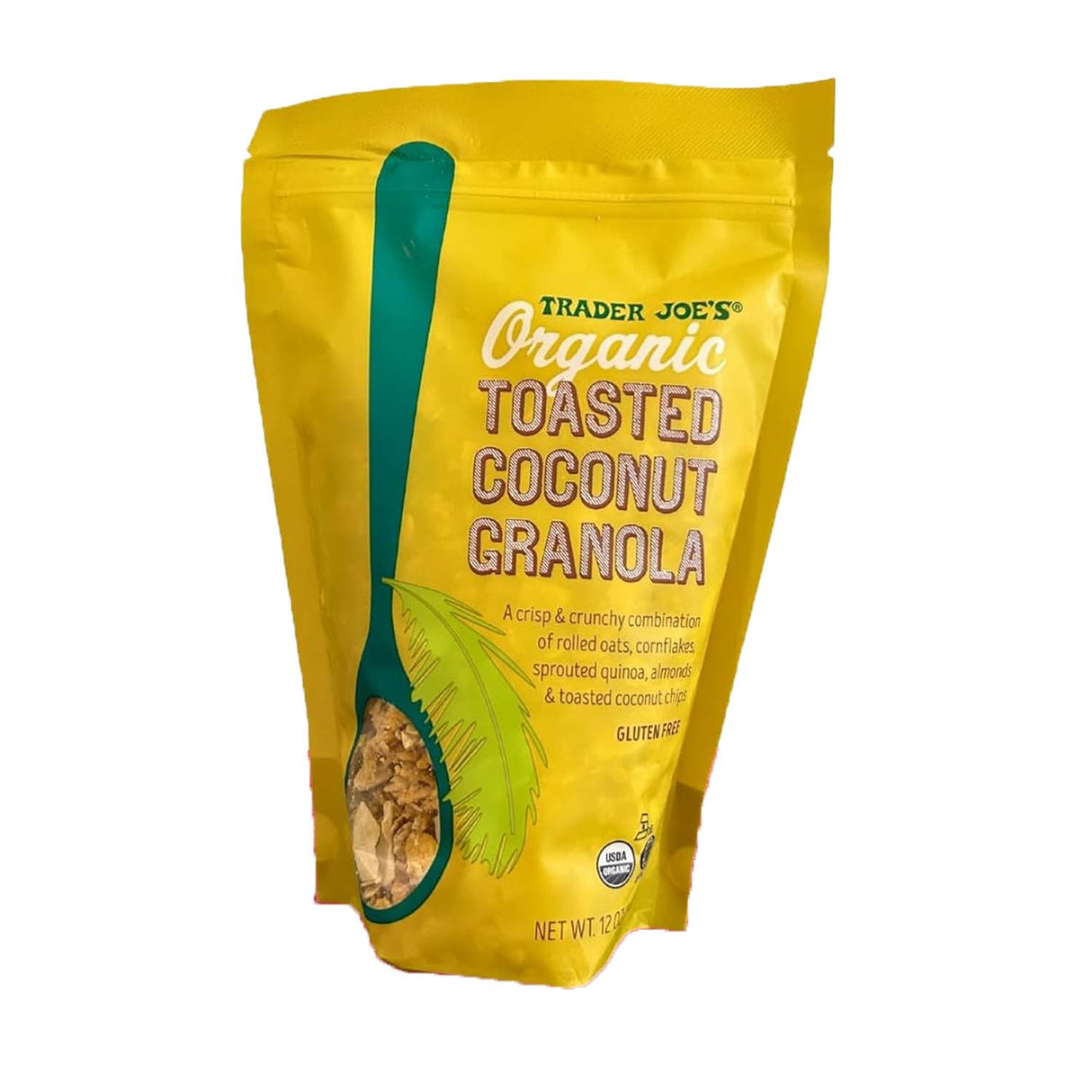 Trader Joe’s Organic Toasted Coconut Granola, 12 OZ