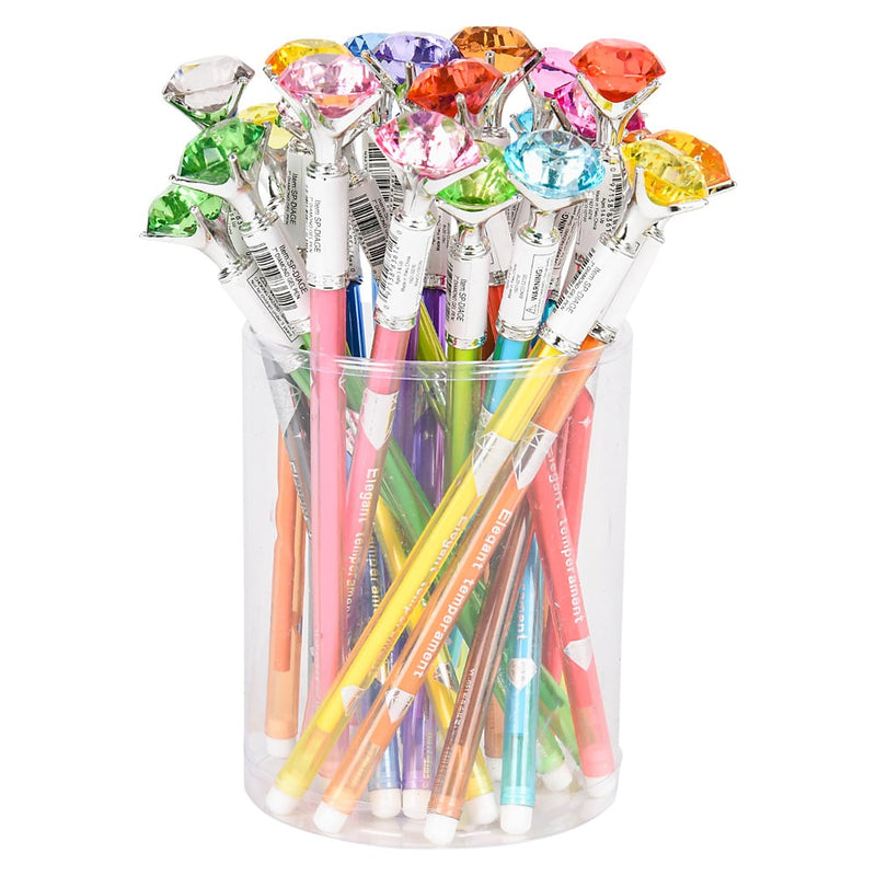 Diamond Gel Pens (24 Pc Tube)