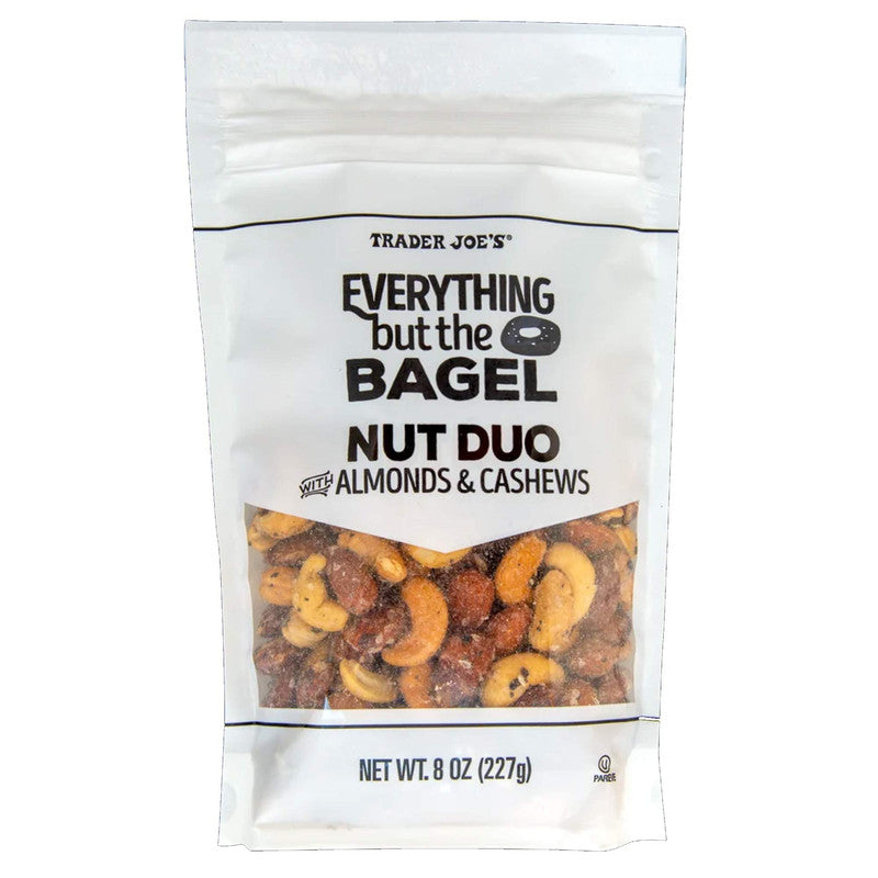 Trader Joe's Everything But the Bagel Nut Duo 8 oz
