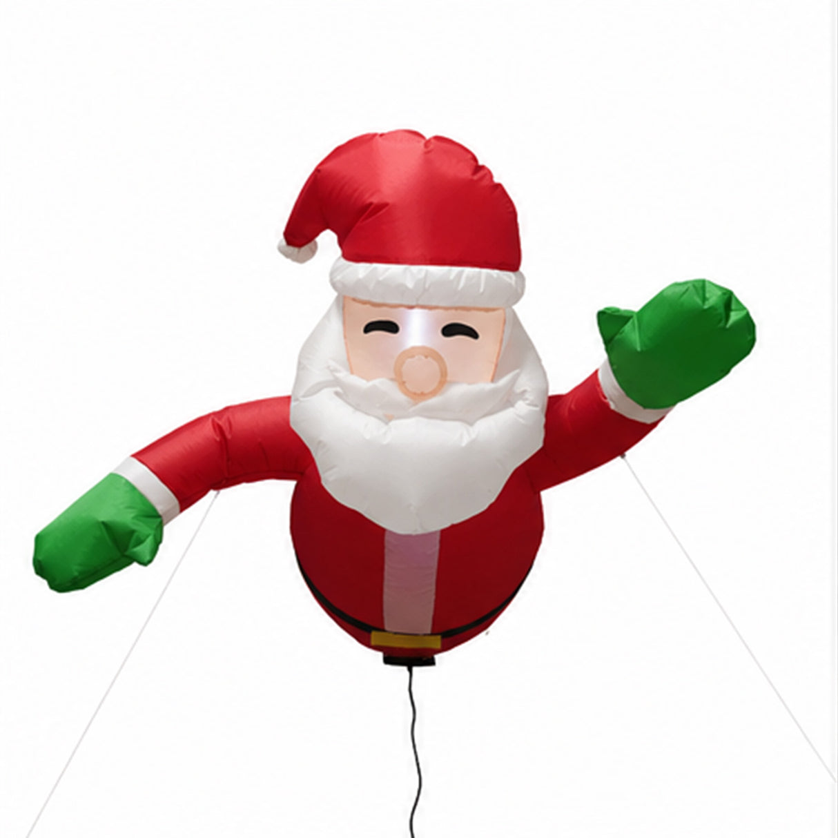 2.5FT Wall Hanging Santa Christmas Decoration