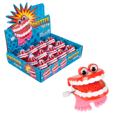 Chatter Teeth With Eyes (1 DZ)