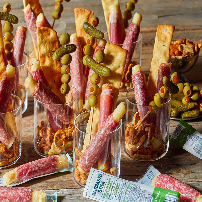 Antipasto Stick Salami & Pepper Jack Cheese
