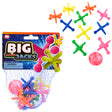 Big Neon Jacks Set 1.75" (1 DZ)
