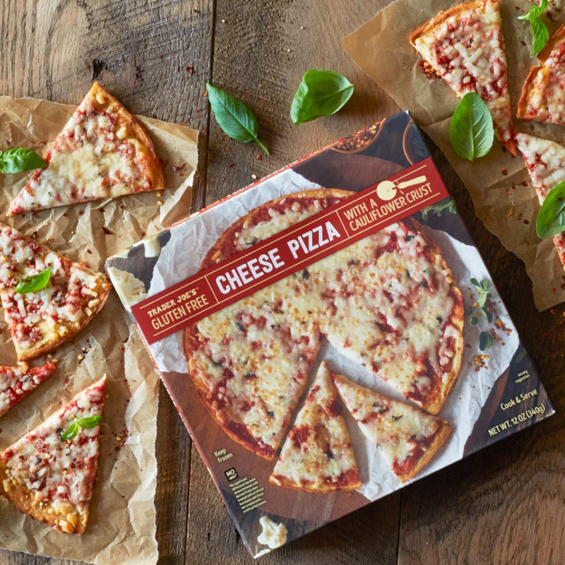 Gluten Free Cheese Pizza Cauliflower Crust Frozen Meal 12 Oz