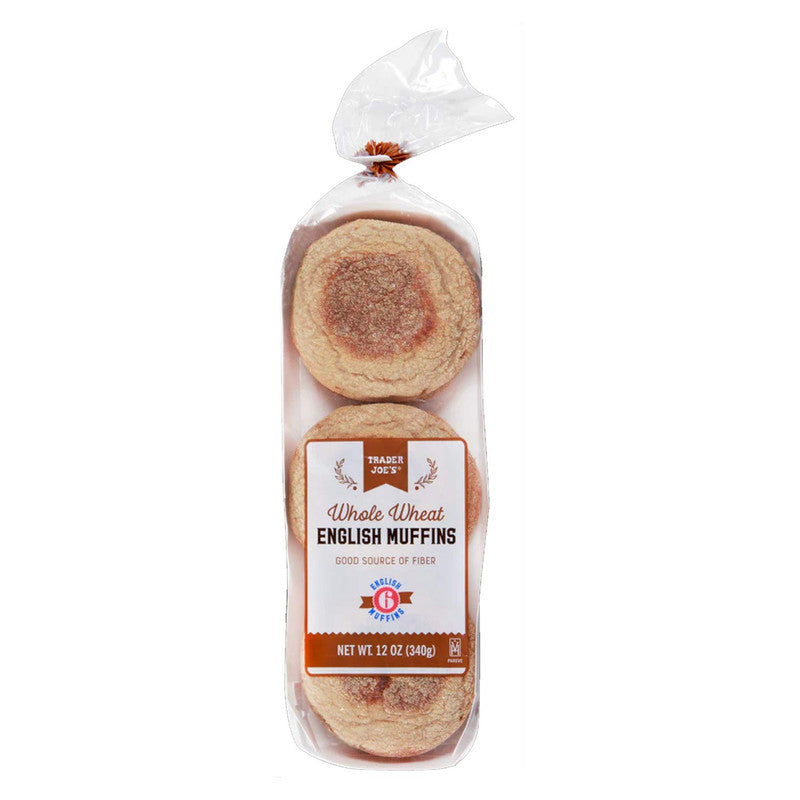 Whole Wheat English Muffins 12 Oz