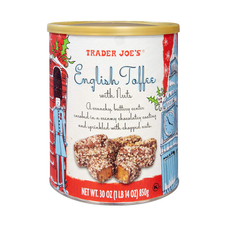Trader Joe’s English Toffee with Nuts 30 Oz