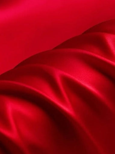 Stretch Silk Charmeuse Red
