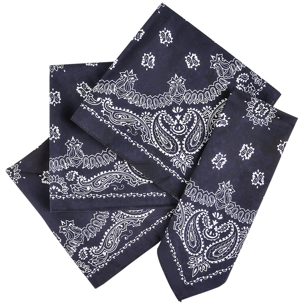 Blue Western Bandana 19" Bandana (1 DZ)