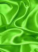 Stretch Duchesse Satin Neon Green