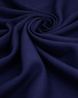 Stretch Twill Denim Look Navy Blue