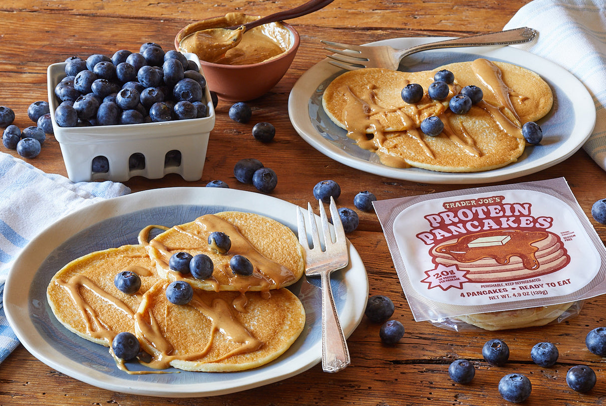Fluffy Gluten Free Protein Pancakes with Vanilla Flavor