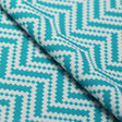 Zig Zag Racer Polyester Spandex Fabric - Multiple Colors, Chevron Zig Zag, 58/60" Width (1 Yard)
