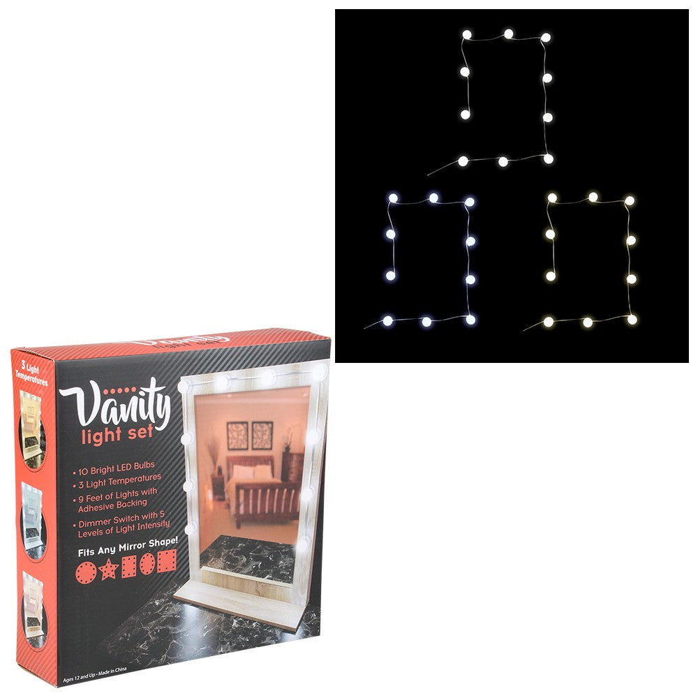 Vanity LED Light Set 10 Bulbs