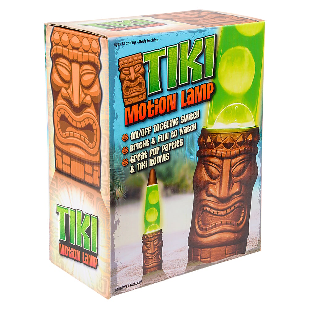 Tiki Motion Lamp 13"