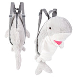 Shark Backpack Plush Great White Backpack