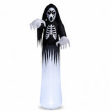 12.5FT Skeleton Ghost Halloween Inflatable Yard Decor