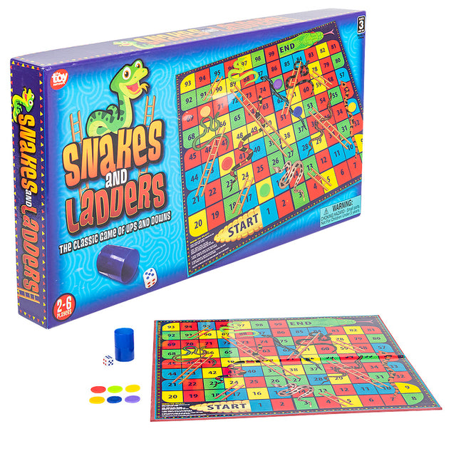 Snakes and Ladders Board Game