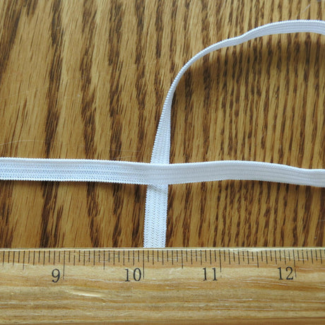 Swimsuit Elastic White 5/16 Inch