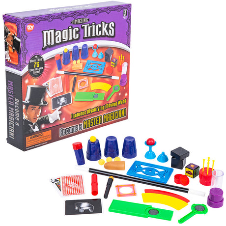Magic Tricks Box (75 Piece Set)