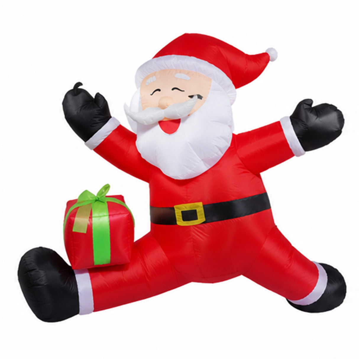 5.5FT Santa Exercising Outdoor Christmas Decoration