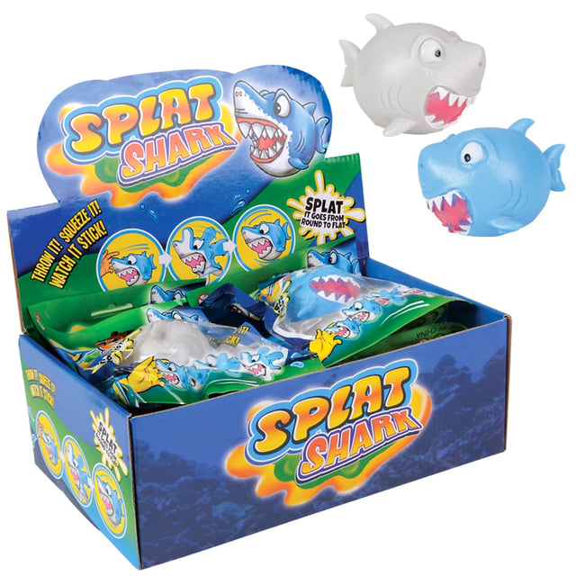 Splat Shark Toy (12 PC Display)