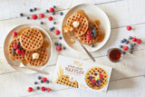 Whole Grain Waffles Frozen Belgian Style Healthy Breakfast 9.3 Oz