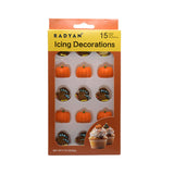 Thanksgiving Fall Edible Cake Decorations Candy Cupcake