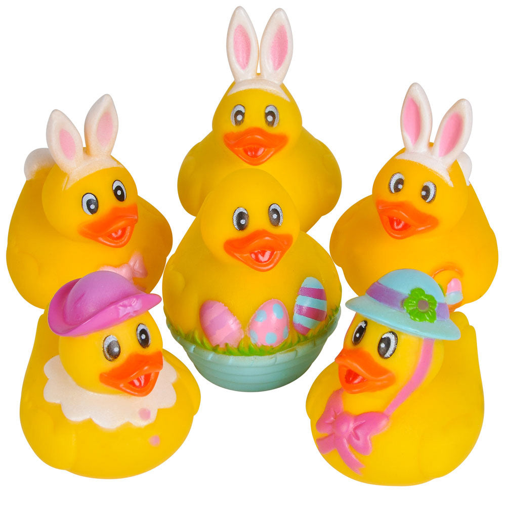 Easter Rubber Duckies 2" (1 DZ)