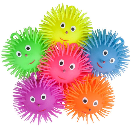 Puffer Ball With Eyes (12 PC Display)