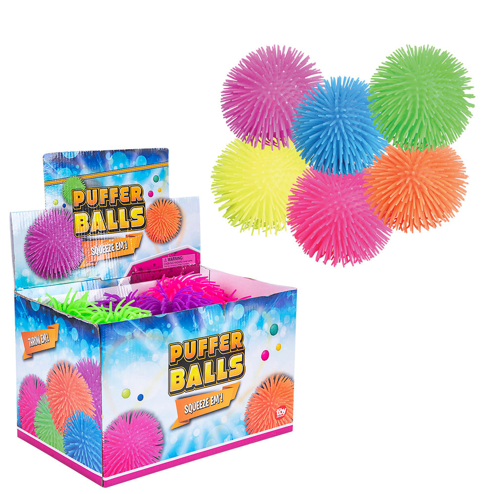 Puffer Ball 6" Assorted (1 DZ)