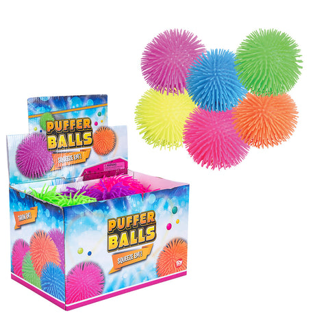 Puffer Ball 6" Assorted (1 DZ)